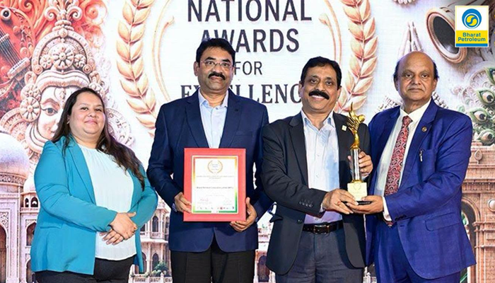 Bharatgas honoured with two prestigious awards
